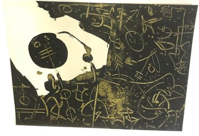 null Roberto ALTMAN (1942) - Tête de muffle - Huile sur papier - 24x31cm 