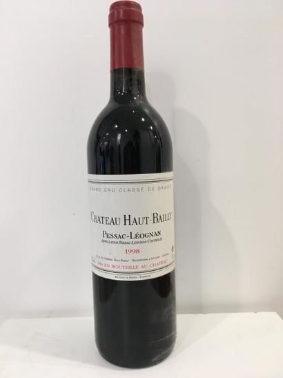 null 1 bouteille de vin - Château Haut-Bailly, grand cru classé 1998