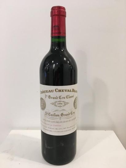null 1 bouteille de vin - Château Cheval blanc, 1er Grand cru classé 1996