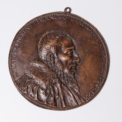 Germain PILLON -Médaille en bronze, représentant...