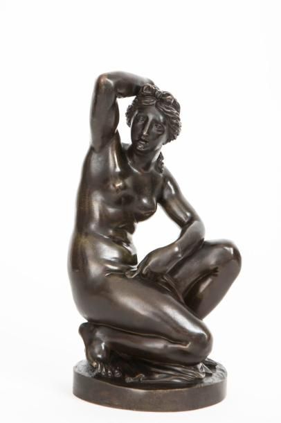 Bronze représentant Vénus. Copie d'un modèle...
