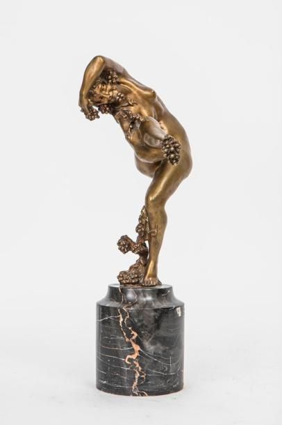 Bacchus en bronze - XIXème siècle - Haut....