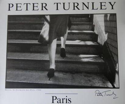 null Peter TURNLEY - Affiche d'une photo - Signée par l'auteur en bas à droite -...