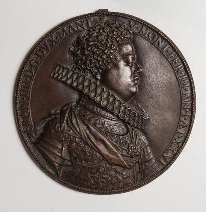 null Guillaume DUPRE (d'après)- Médaille en bronze, représentant le Grand duc François...