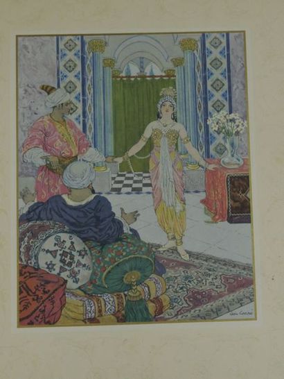 null Léon CARRÉ (1878-1942) illustre Les mille et une nuits - Estampes de Léon Carré...