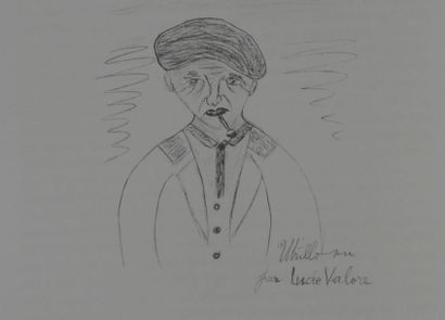 null Maurice UTRILLO (1883-1955) illustre LE VILLAGE INSPIRE - Textes de Jean VERTEX...