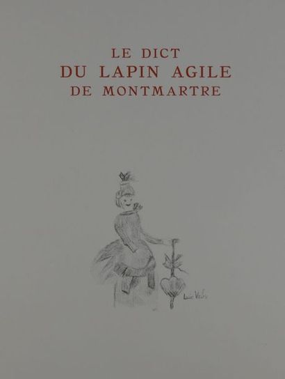 null Maurice UTRILLO (1883-1955) illustre LE VILLAGE INSPIRE - Textes de Jean VERTEX...