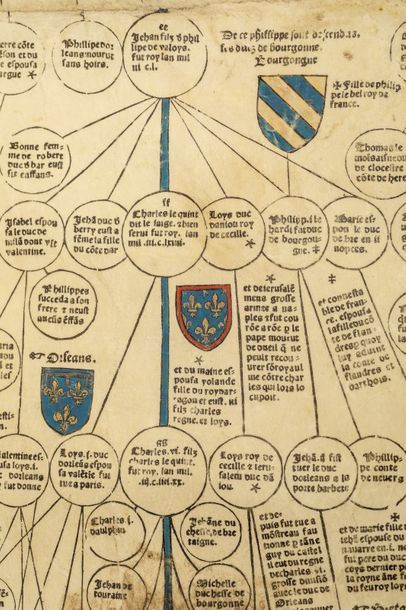 null Cest la genealogie des tres chrestiens 
Roys de France qui y ont regne depuys...