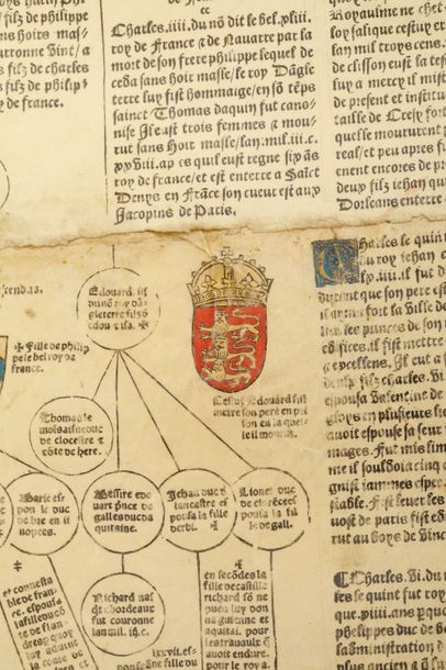 null Cest la genealogie des tres chrestiens 
Roys de France qui y ont regne depuys...