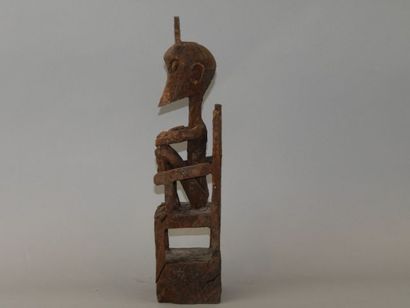 null Statuette en bois de style indonésien - H : 36cm. Provenance: Ancienne collection...