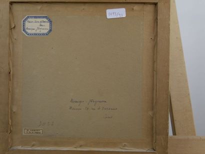 null Monique JORGENSEN (1906-?) - La papeterie - Aquarelle signée et datée 28/09/92...