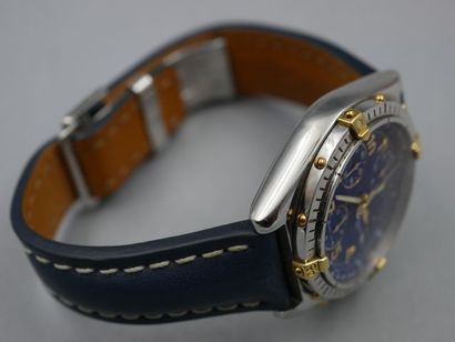 null BREITLING - Montre bracelet homme en or et acier - Tachymètre, chronomètre,...