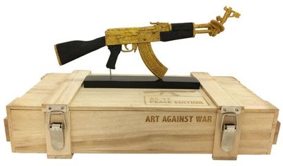 null Ray COSTER, AK-47 et son coffret - Art Against War, Edition limitée 21 exemplaires,...