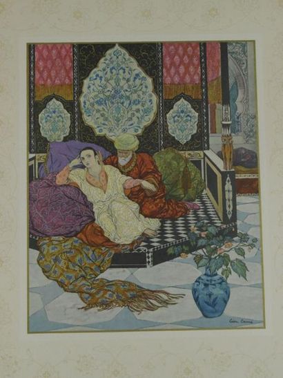 null Livre des mille et une nuits illustré par Léon CARRÉ (1878-1942) Suite de 60...
