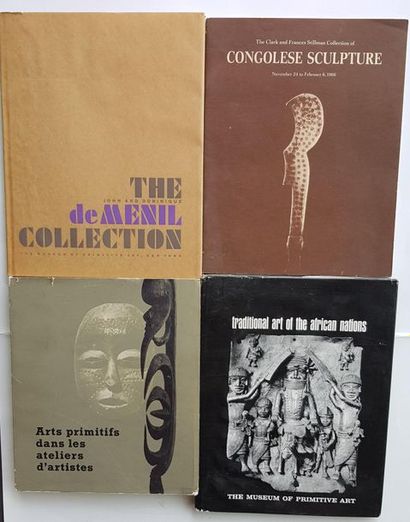 Livres d’Art Tribal Ensemble de 25 livres plus des catalogues d’expositions, dont...