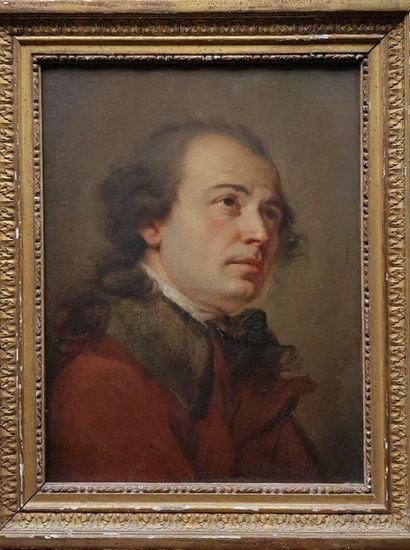 Attribuée à Anton van MARON (1733-1808) " Portrait de gentilhomme en buste "
Huile...