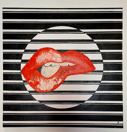 FOURNIER Jean-Claude 
" Je m'en mords les lèvres " Acrylique vernis 100 x 100 cm.



Photos...