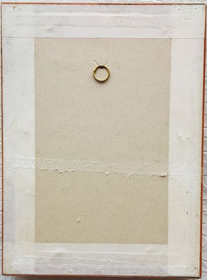 LEFEBVRE Jules (1836-1911) "行军军官 "水墨画 9x5.5cm(展出)，右下角有字样。



"行军军官"，水墨画，9x5.5厘米(...