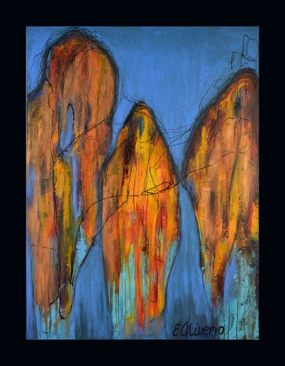 OLIVERIO Emilia "Au fil du temps" Angeli Collection 2017年6月 布面油画粉彩 130 x 98 cm 已签名。



免费运送到法国。



"Over...