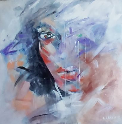 CARTIER Eliane "Ines" Acrylic on canvas 80 x 80 cm signed. 



Free shipping to France.

"Ines"...