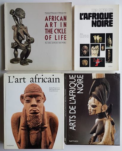 AFRICA - 4 LIVRES 
AFRICAN ART IN THE CYCLE OF LIFE Roy SIEBER et Roslyn Adele WALKER...