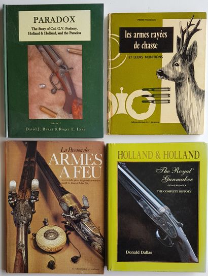 ARMES ET CHASSE - 4 LIVRES 
The Story of Col. G.V. Fosbery, Holland & Holland, and...