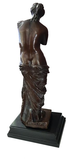 BARBEDIENNE Ferdinand (1810-1892) 
" Vénus de Milo " Grande sculpture d’édition ancienne...