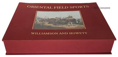 Gravures Oriental Field Sports 40 color engravings plus one volume in-8 paperback,...