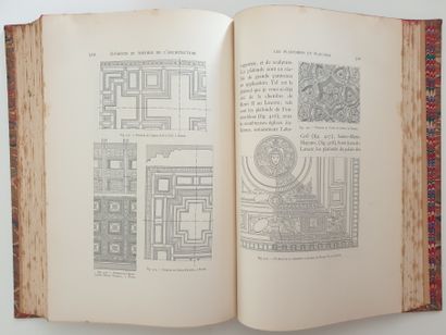 Julien GUADET (1834-1908) "Eléments et Théorie de l’Architecture" tome I (663 pages)...