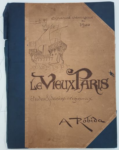 Albert ROBIDA (1848-1926) LE VIEUX PARIS