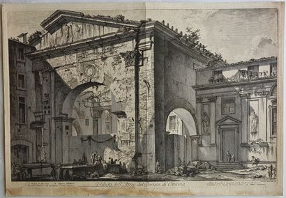 Giovanni Battista PIRANESE (1720 - 1778) – Francesco PIRANESE (1758-1810) ou d'après...