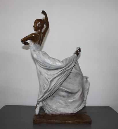 CANTIN Josiane "Sofia" Bronze réalisé à la cire perdue par la Fonderie d'Art Le Floch...