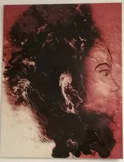 NADEL Nadège MICHEL dite "Illusion féminine" 70 x 90 cm Gallery Bond Séries 1/8 signée...