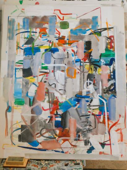 SANDRES Jean "Expressioniste" Acrylique sur toile 90 x 70 cm signée.

Le lot se trouve...