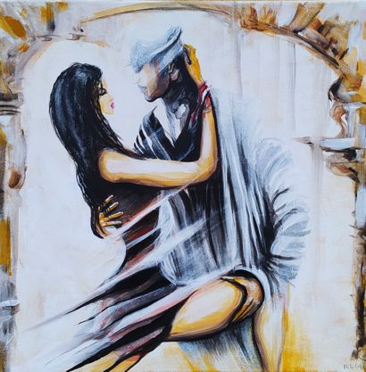 GAIDA Philip "Tango torrido2" Acrylique sur toile 50 x 70 cm signée.

Le lot se trouve...