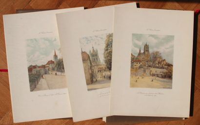 VUILLERMET Charles (1849-1918) Estimation : 100 - 150 €
"Le Vieux Lausanne" 20 gravures...