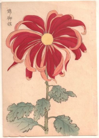 HASEGAWA KEIKA (actif 1892-1905) Estimation : 150 - 300 € 
Sept estampes de 1894...