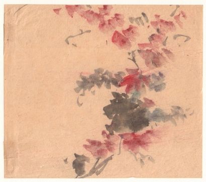 Lot de 10 aquarelles chinoises et japonaises sur papier du XIXe siècle Estimation...