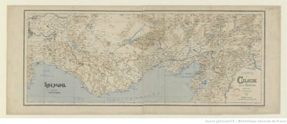 ARMENIE CARTES GEOGRAPHIQUES 
- « Assyria » Cosmographie de 1544, par Sébastien Munster,...