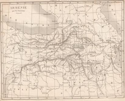 ARMENIE CARTES GEOGRAPHIQUES 
- « Arménie » de 1838, dressée par Th. Duvotenay, gravée...