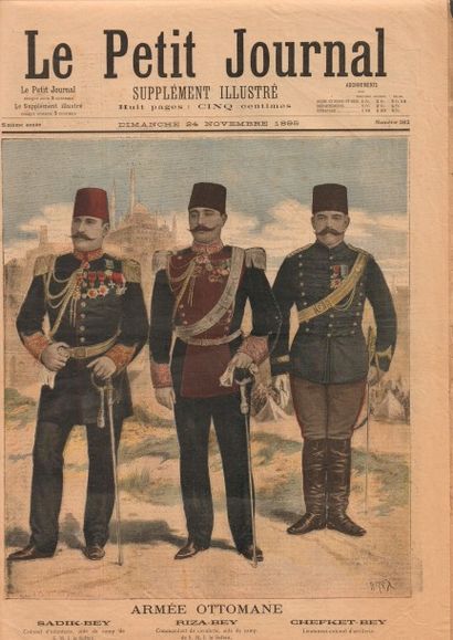 Collection de journaux, revues et gravures sur le génocide arménien Collection de...