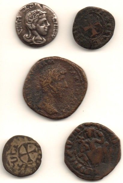 Monnaies de l’Arménie Monnaies de l’Arménie :
- 5 pièces antiques.
- 2 billets de...