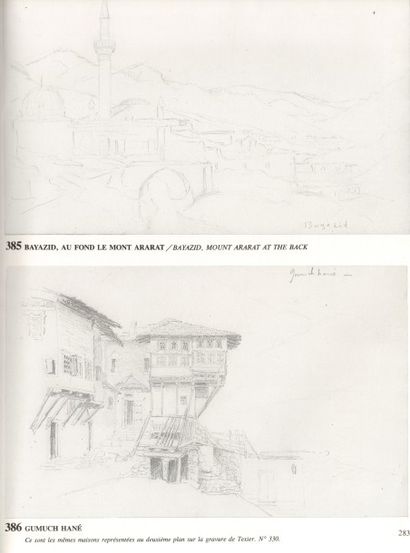 La maison d'Artin Aga à Van 
Album de 35 pages avec dessins au crayon pris sur le...