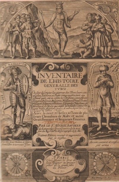 BAUDIER Michel (1589 -1645) 
Fort volume de l’an 1300 jusqu’en l’an 1631 par le sieur...