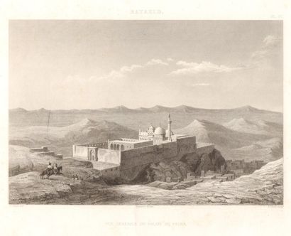 TESSIER Charles (1802-1871) « Arménie » 13 gravures à l’eau-forte de 1842, « Le Mont...