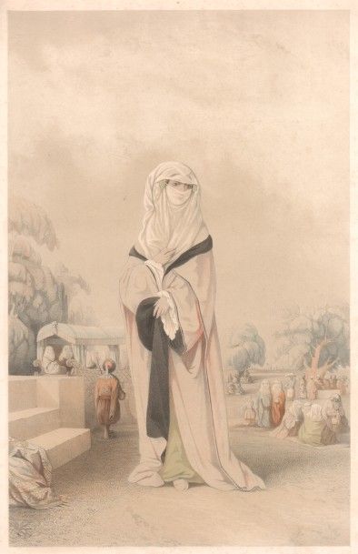 ROGIER Camille (1810-1896) « La Turquie » 17 planches lithographiées chez Lemercier...