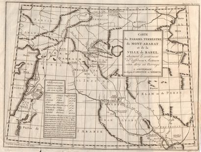ARMENIE CARTES GEOGRAPHIQUES 
- « Carte pour la Concorde de la Géographie Ancienne...
