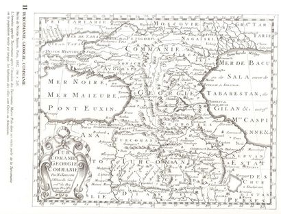 ARMENIE CARTES GEOGRAPHIQUES 
- « Partie de la Perse », gravée vers 1820, l’Arménie...