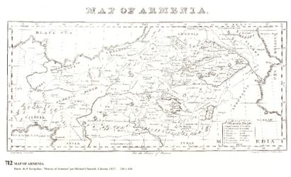 ARMENIE CARTES GEOGRAPHIQUES 
- « Natolia quae olim Asia Minor » gravée en 1640 par...