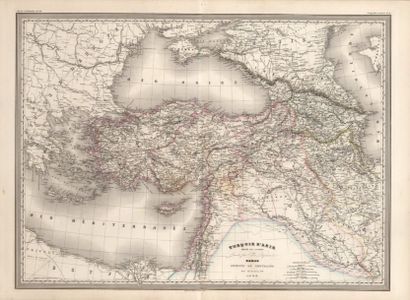 ARMENIE CARTES GEOGRAPHIQUES 
- « Carte de Perse dressée pour l'usage du Roy » gravée...